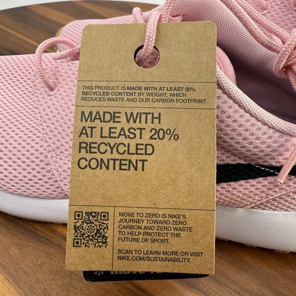 Nike Roshe Golf Next Nature Size 12 Soft Pink Spikeless Golf Shoes NEW - Picture 10 of 12